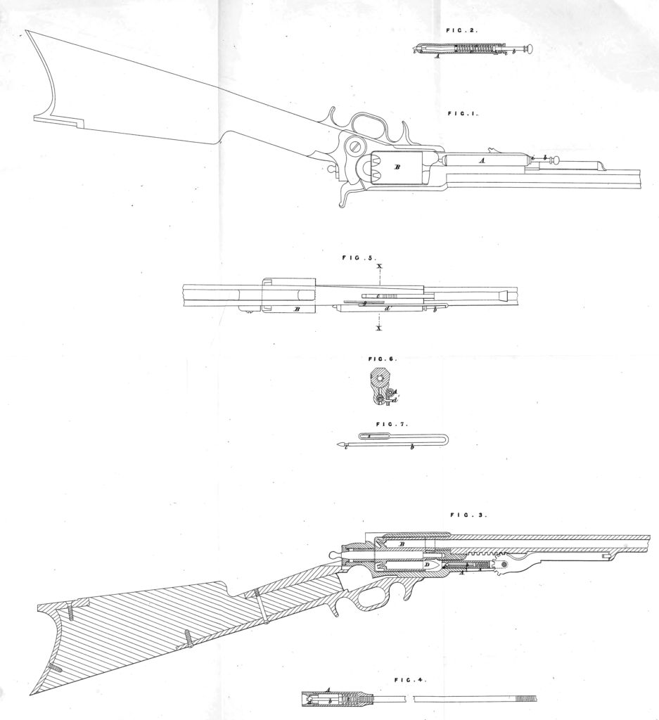 Patent: Alfred Newton for Samuel Colt