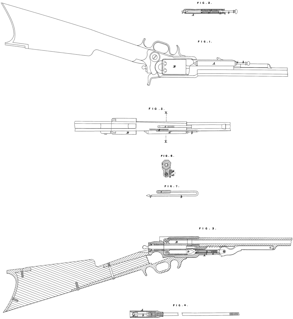 Patent: Alfred Newton for Samuel Colt