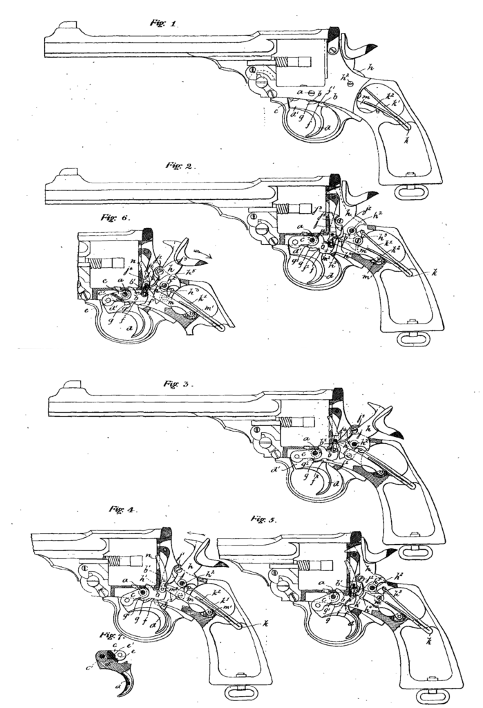 Patent: Webley & Scott Revolver and Arms
